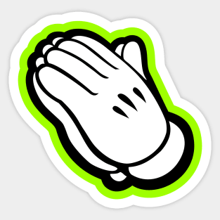 Praying hands Sticker